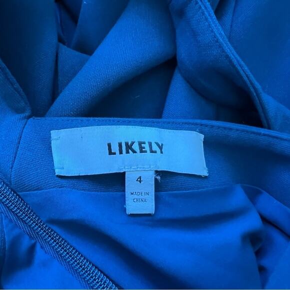 Likely Fanfare Ashland Sleeveless Halter Fit and Flare Skater Mini Dress Size 4 - Picture 10 of 14